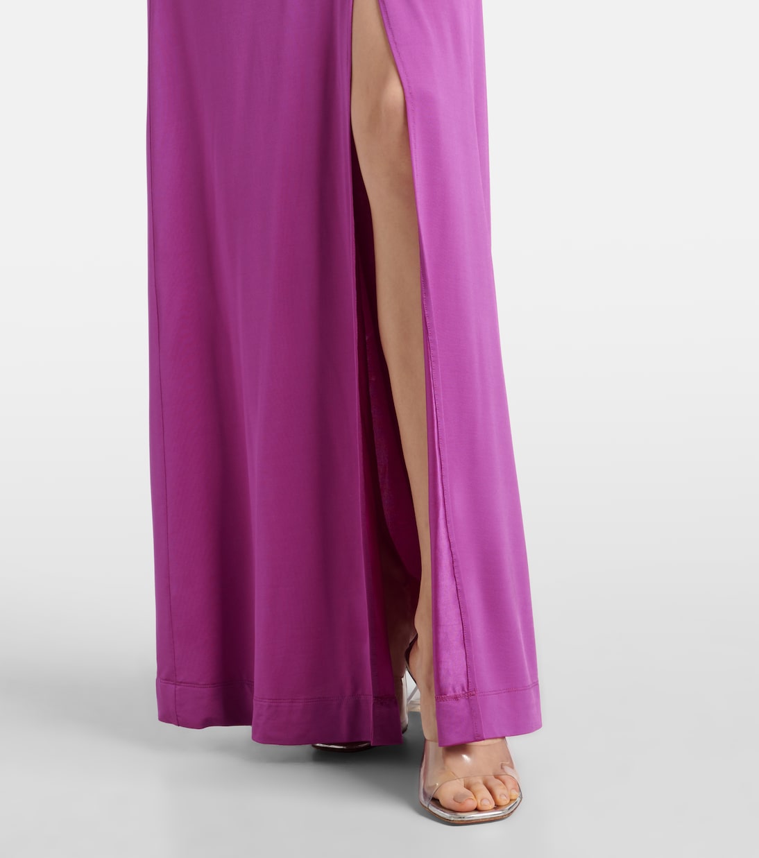 Cutout crystal-embellished jersey gown | Rabanne