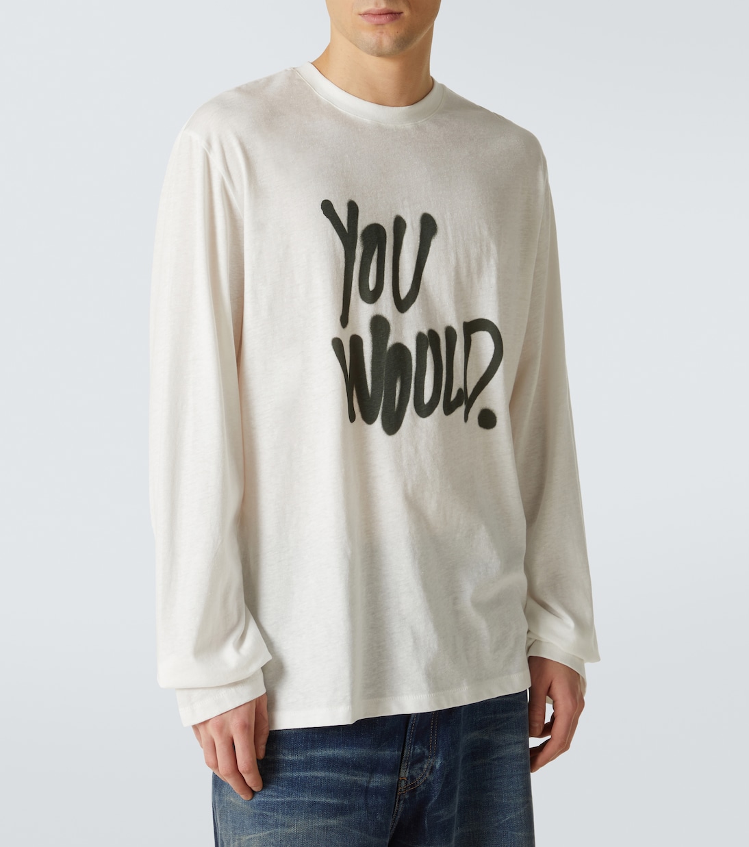 T-shirt imprimé en coton | Acne Studios