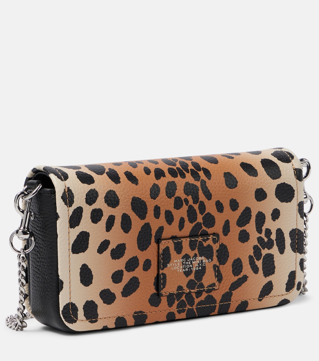 Borsa The Mini in pelle con stampa | Marc Jacobs
