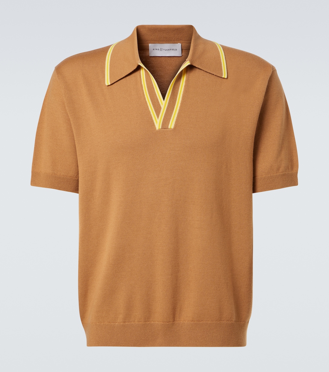 Polohemd aus Wolle | King & Tuckfield