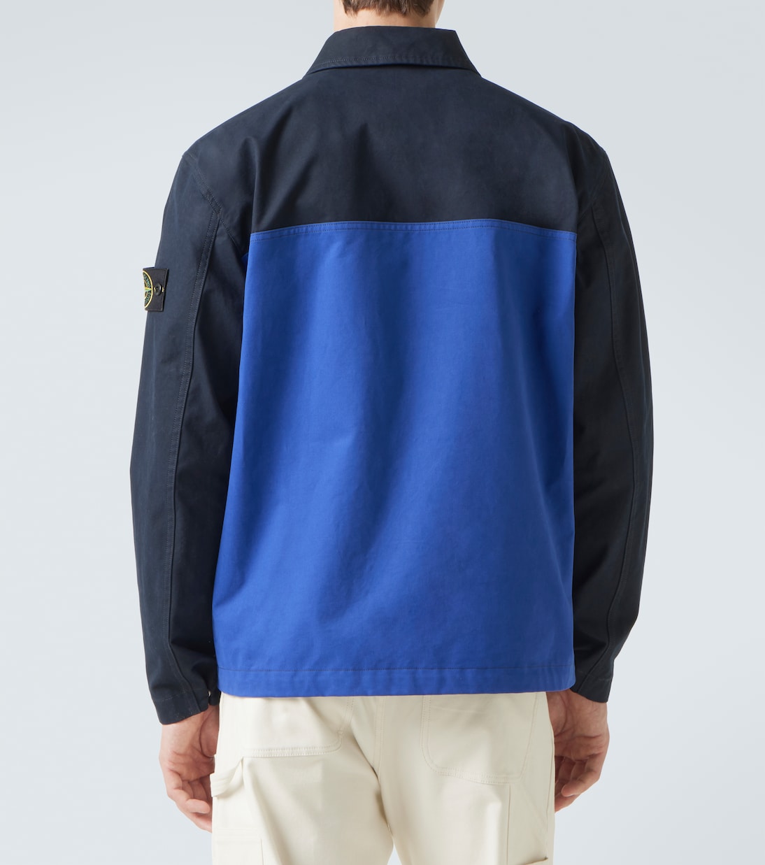 Compass cotton canvas overshirt | Stone Island