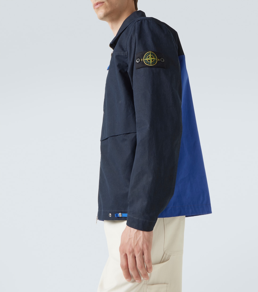Compass cotton canvas overshirt | Stone Island