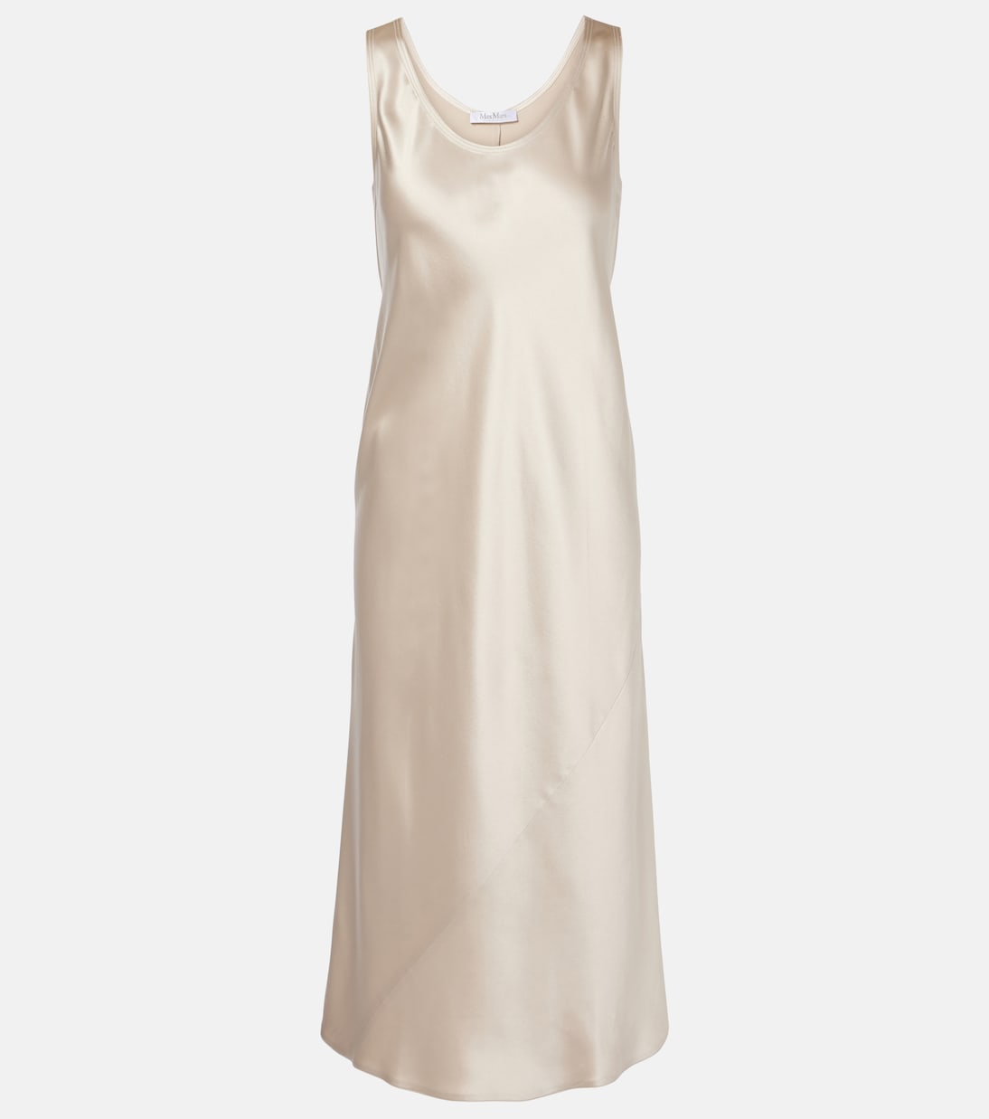 Abito midi Banjo in raso di seta | Max Mara