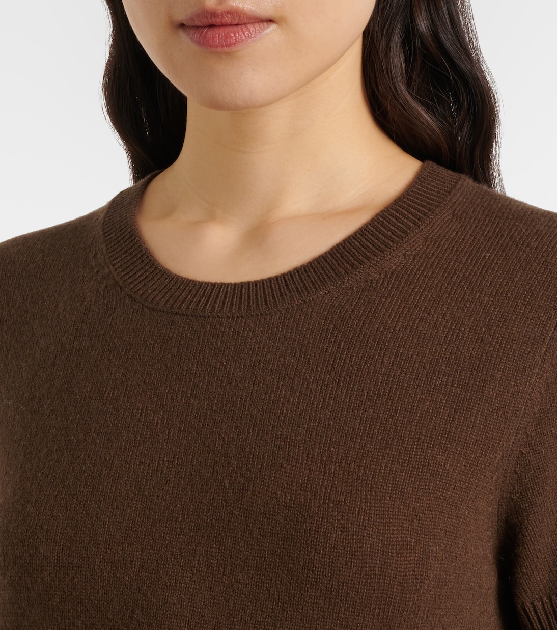 T-shirt in maglia di cashmere | Jardin des Orangers