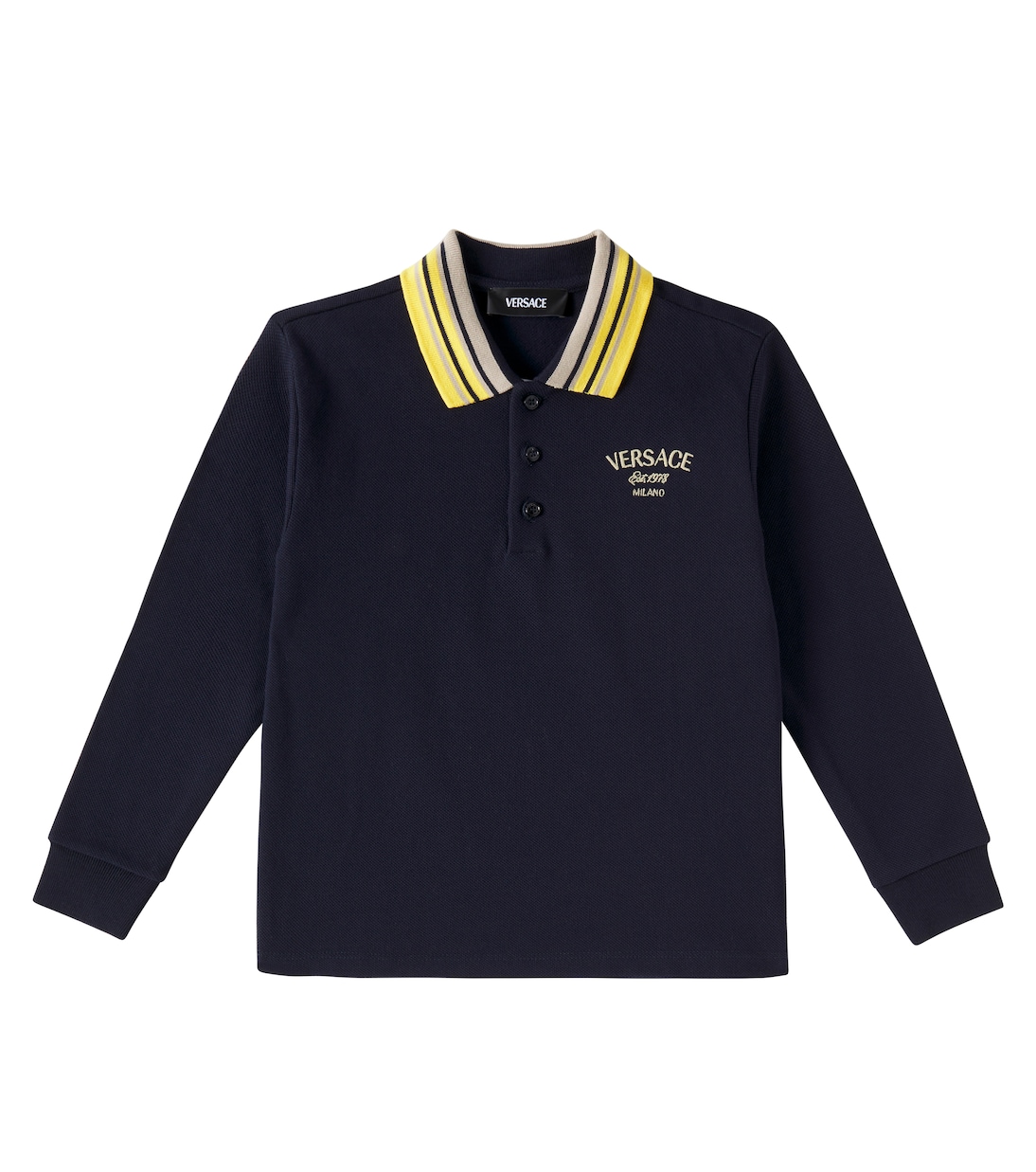 Polo Versace Milano en coton | Versace Kids