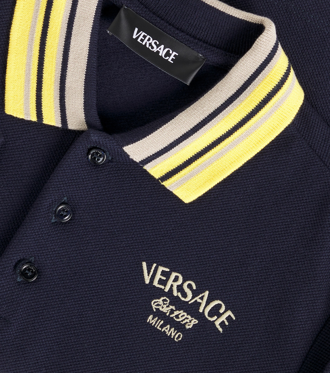 Polo Versace Milano en coton | Versace Kids