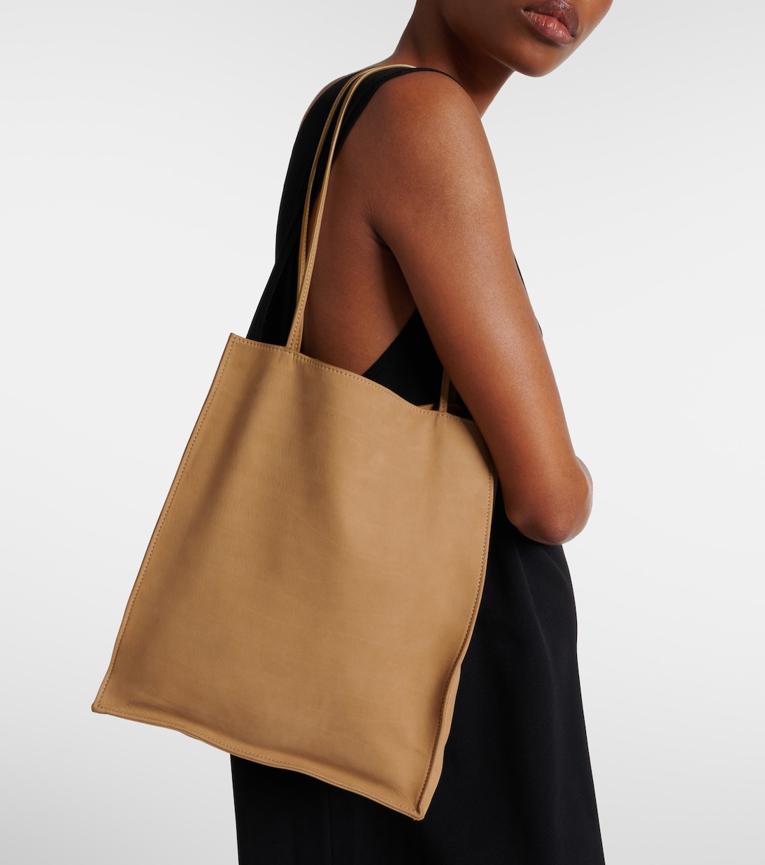 Borsa To Go Large in pelle | The Row