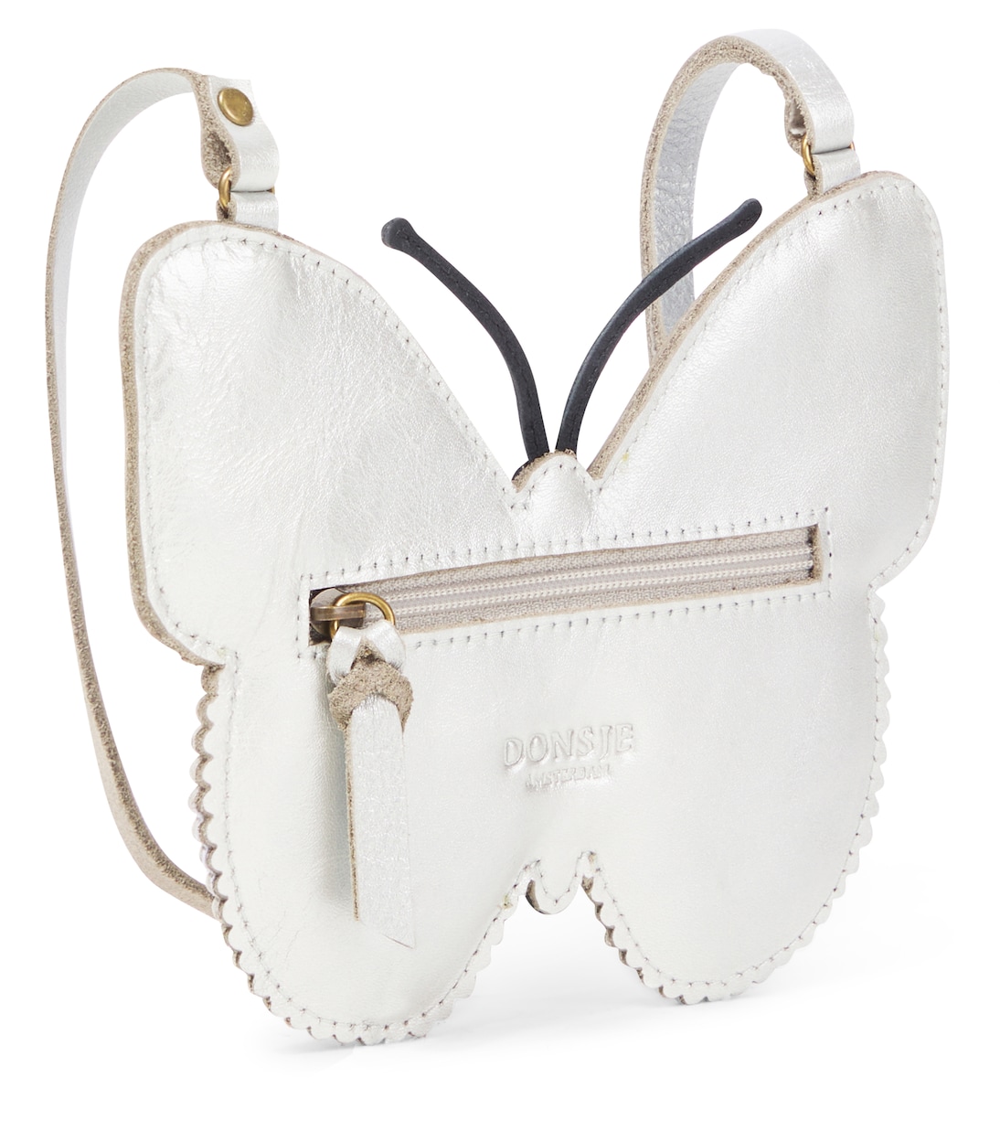 Borsa Alja in pelle metallizzata | Donsje