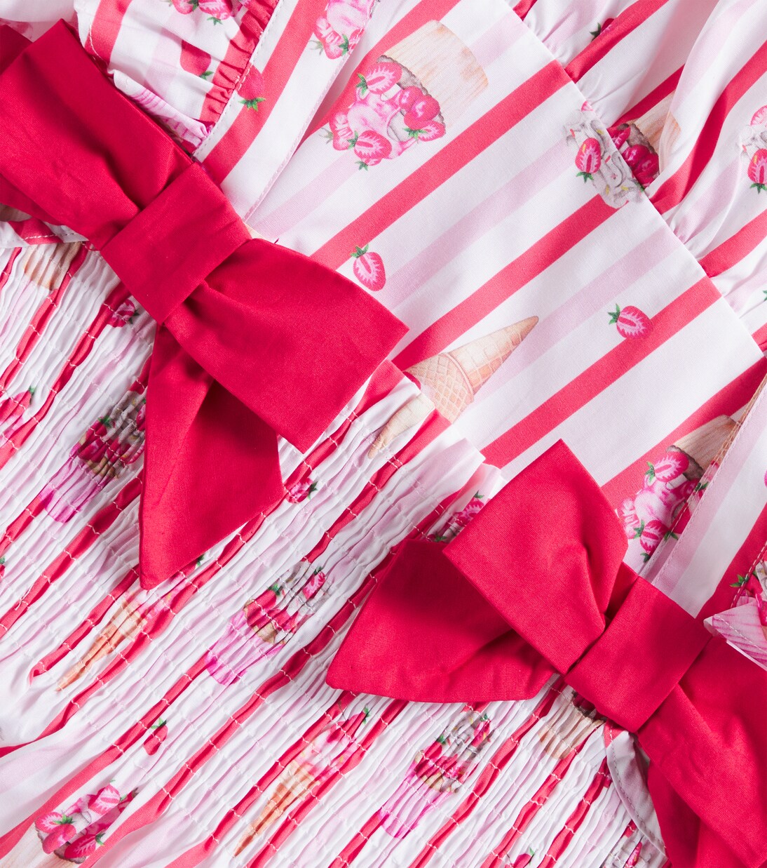 Bedrucktes Kleid Evia aus Baumwollpopeline | Patachou