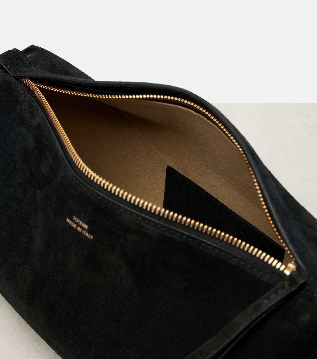 Clutch in suede | Toteme