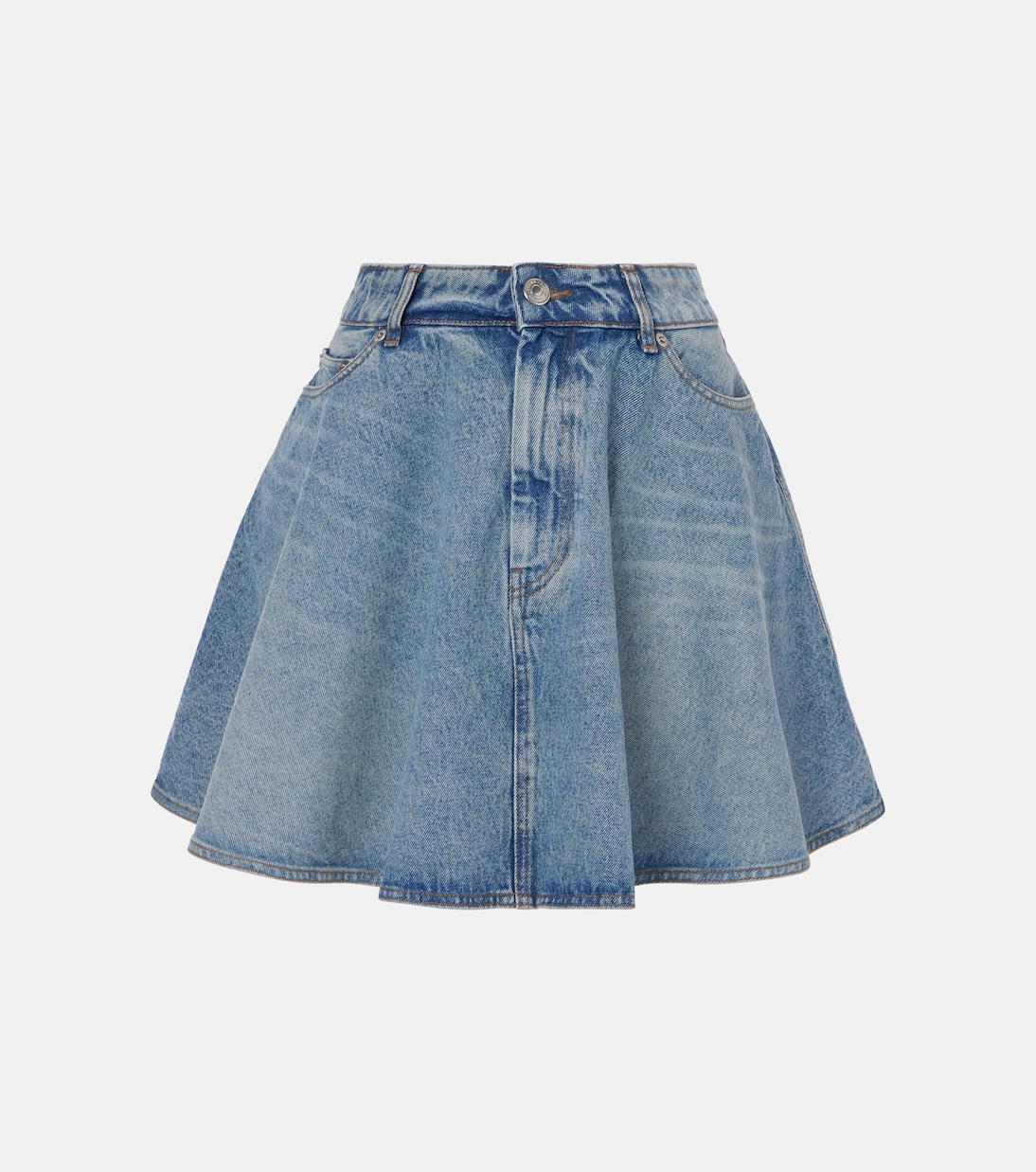 Mini-jupe en jean | Ami Paris