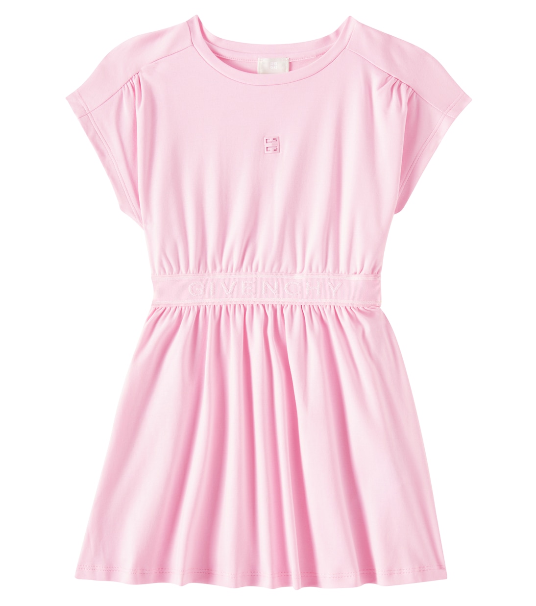 Abito in cotone con logo | Givenchy Kids