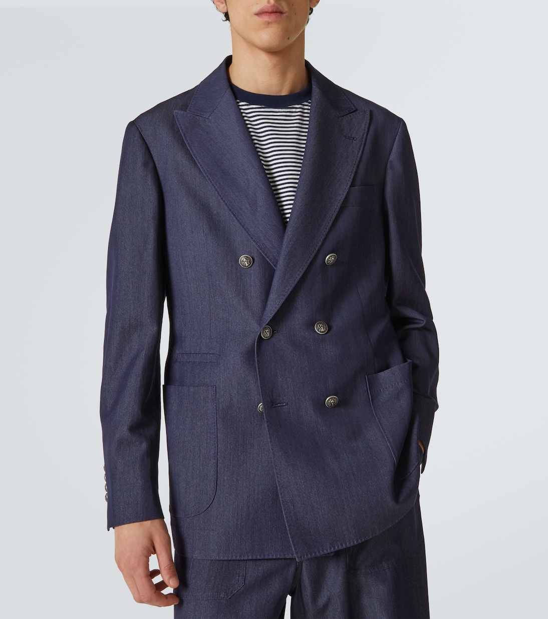 Anzugjacke aus einem Wollgemisch | Brunello Cucinelli