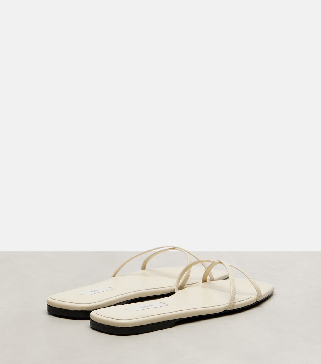 Leather slides | Toteme