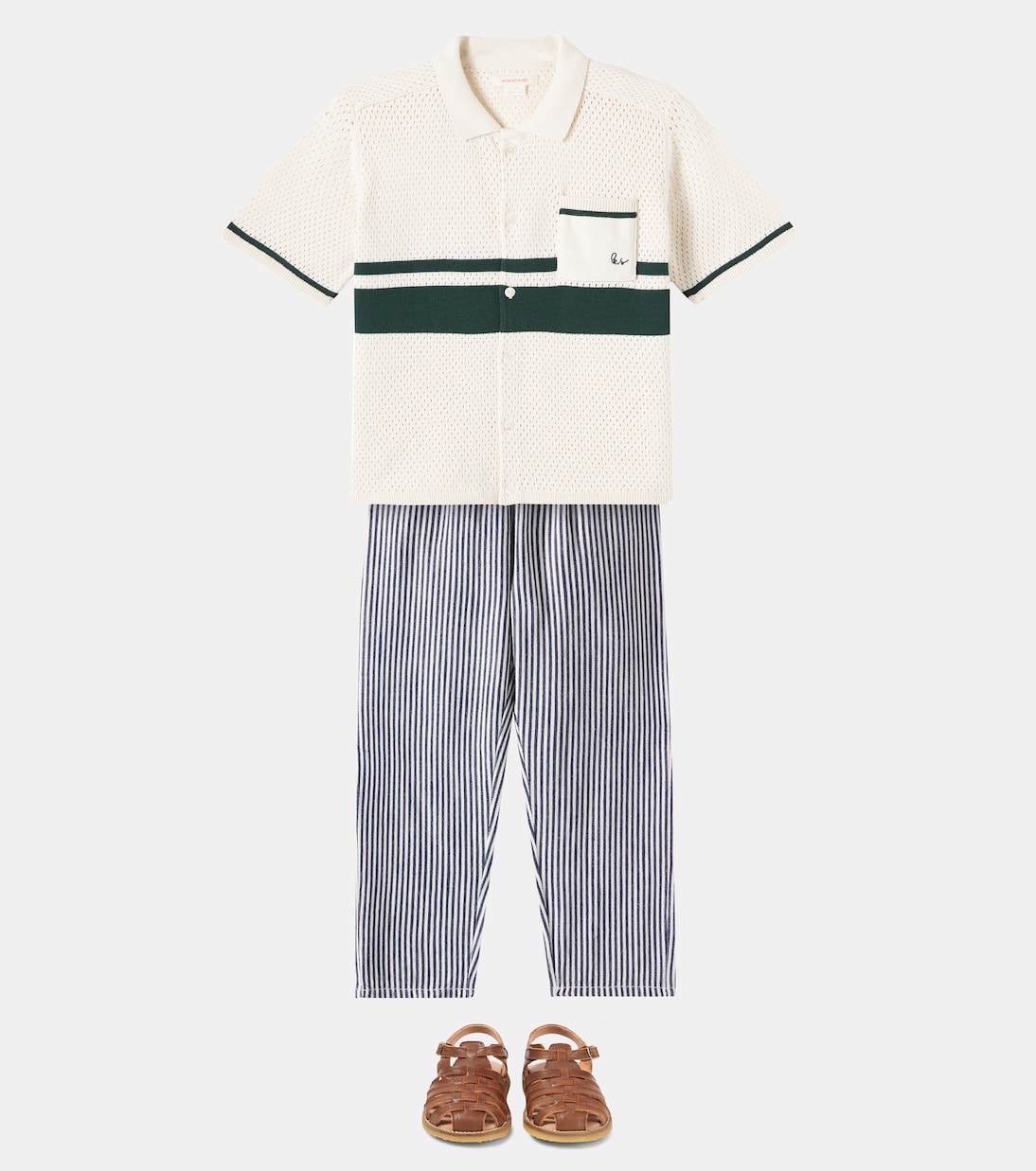 Camicia bowling Shark in cotone | Konges Sløjd