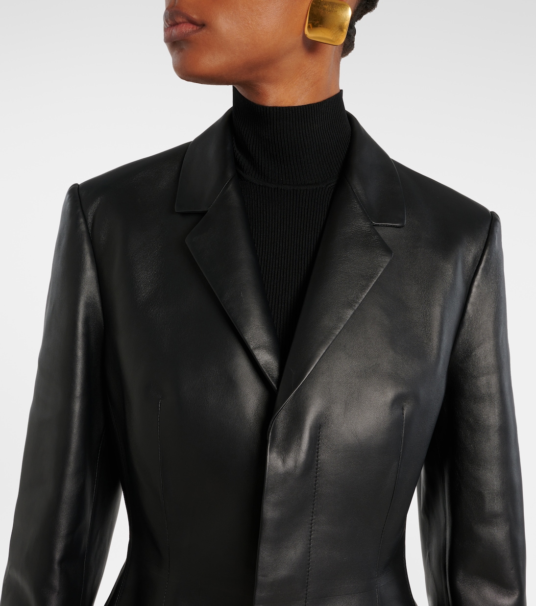 Leather blazer | Fforme