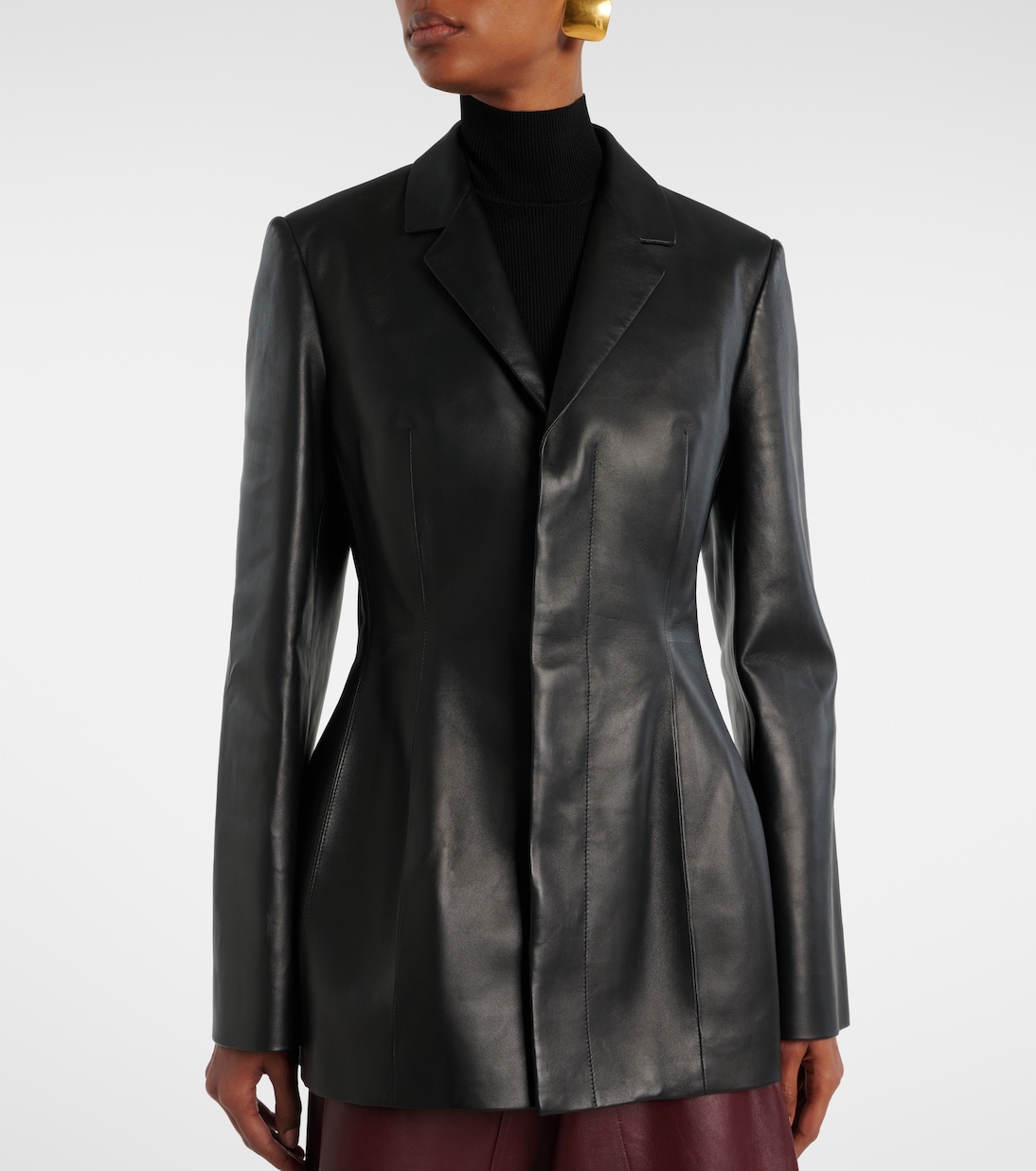 Leather blazer | Fforme