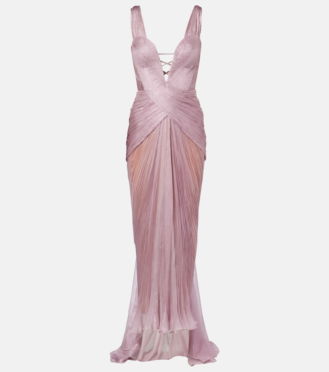 Corinna silk gown | Maria Lucia Hohan