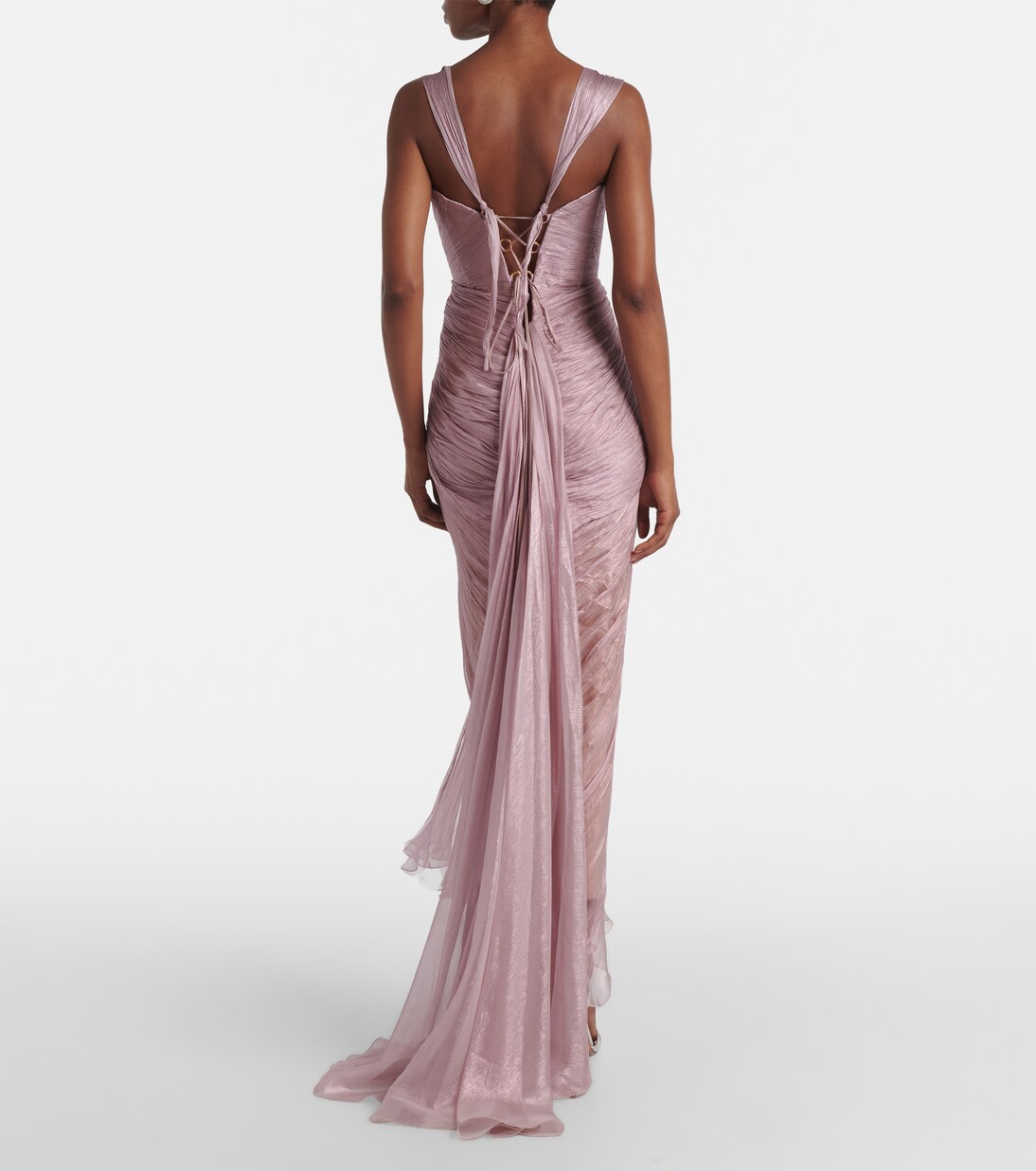 Corinna silk gown | Maria Lucia Hohan