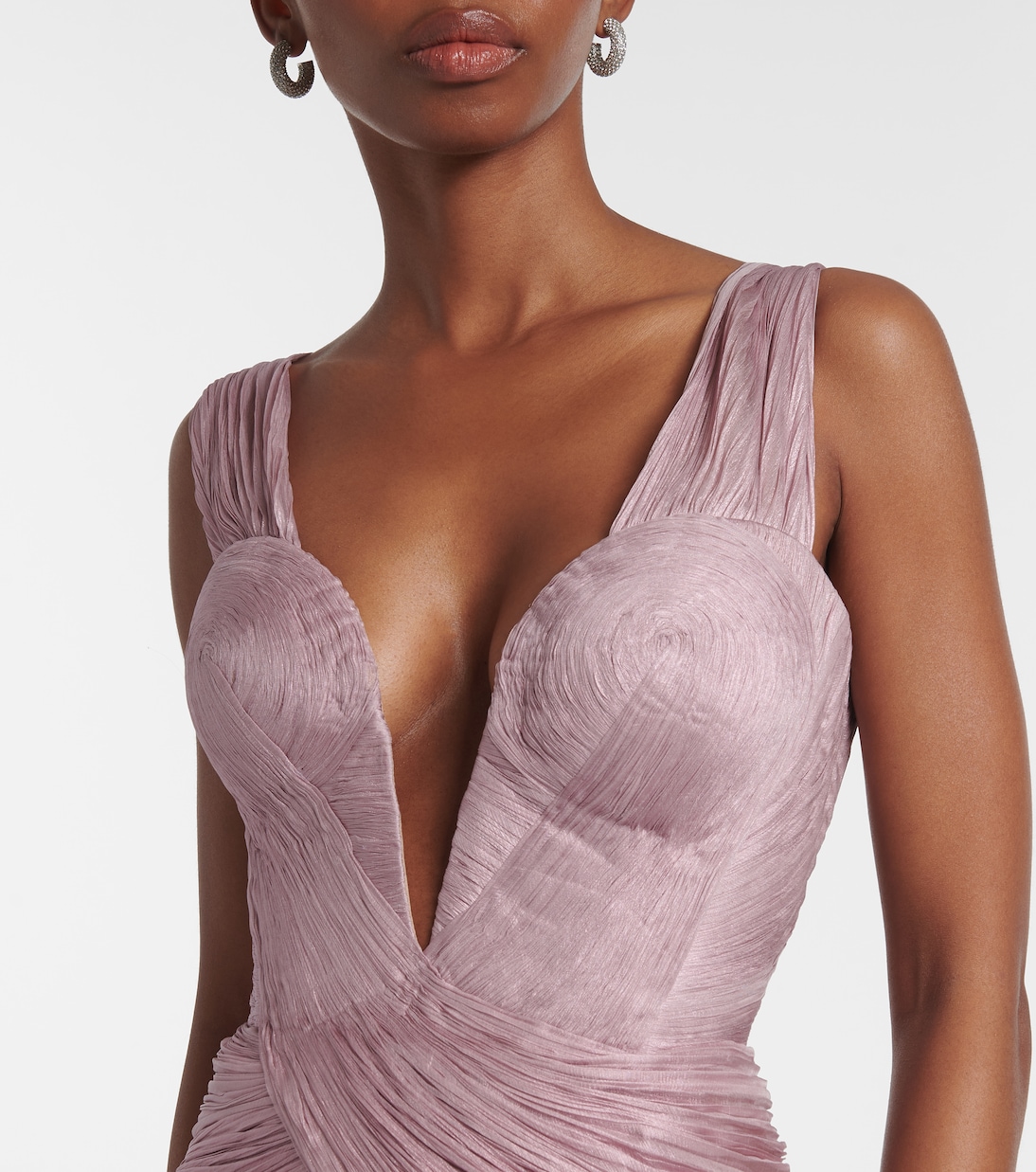 Corinna silk gown | Maria Lucia Hohan