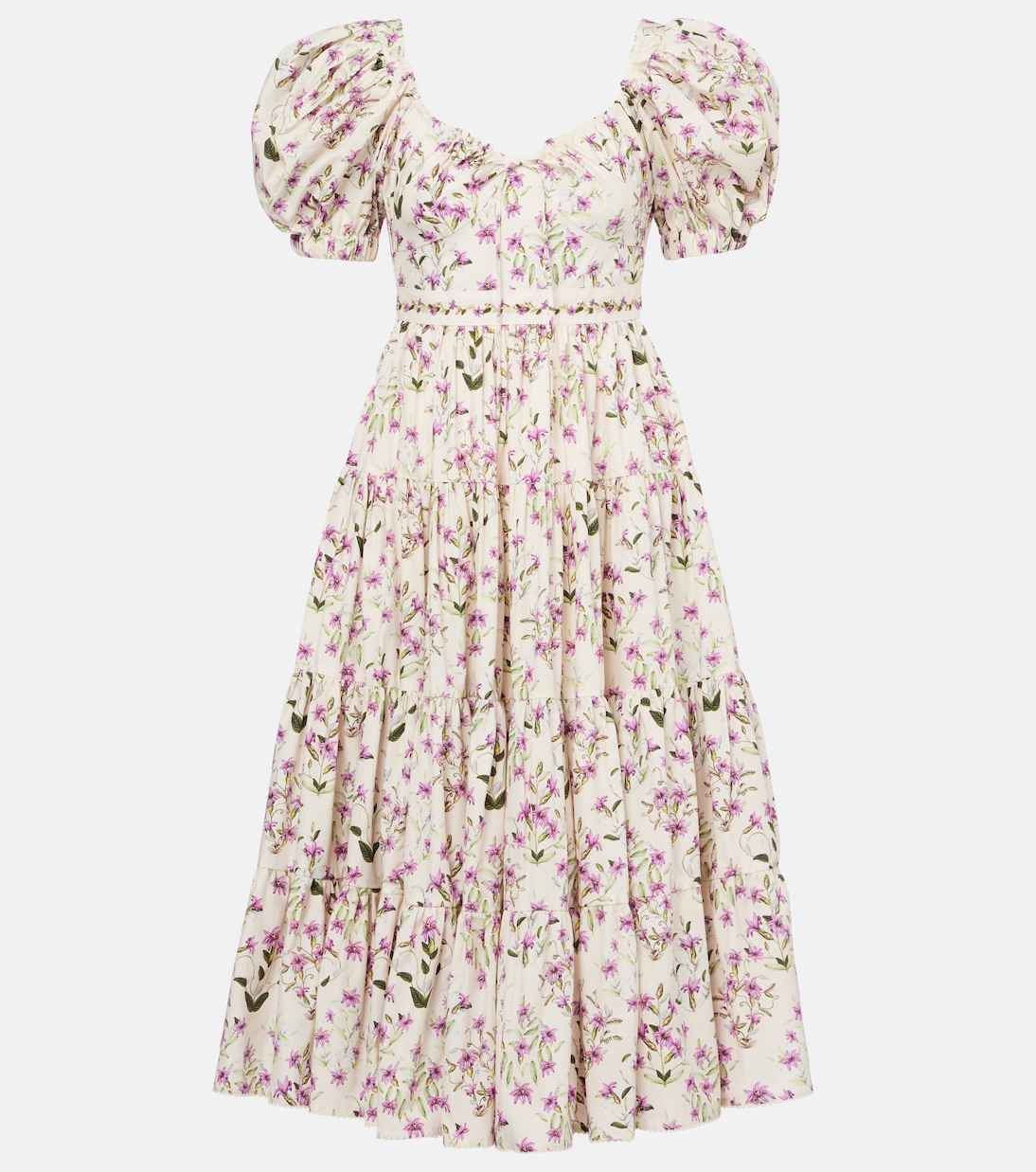 Maxikleid Palmera aus Baumwolle | Agua by Agua Bendita