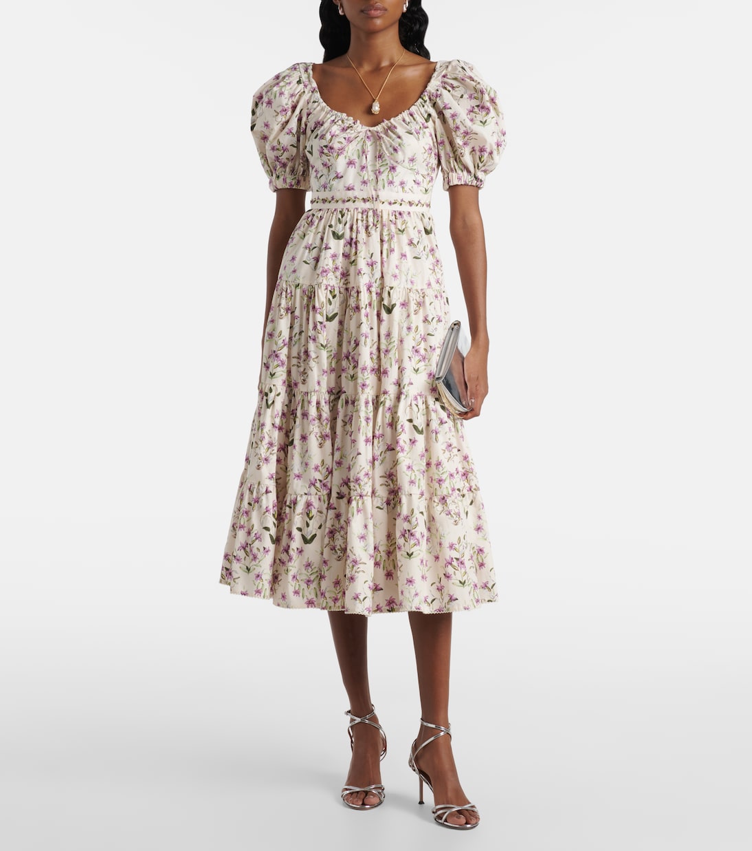 Maxikleid Palmera aus Baumwolle | Agua by Agua Bendita