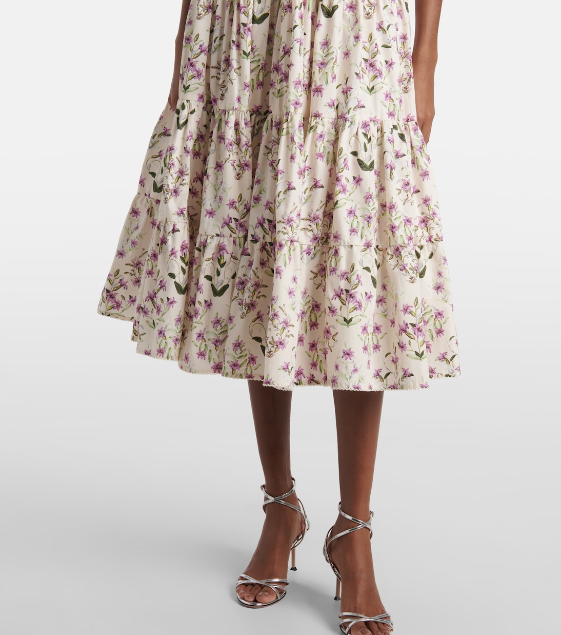 Maxikleid Palmera aus Baumwolle | Agua by Agua Bendita