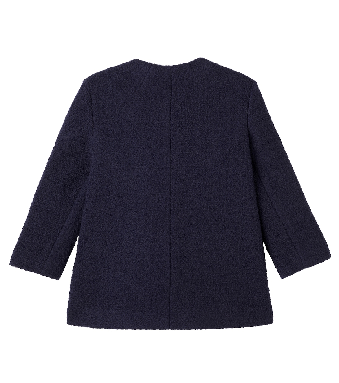 Wool-blend bouclé coat | Dolce&Gabbana Kids
