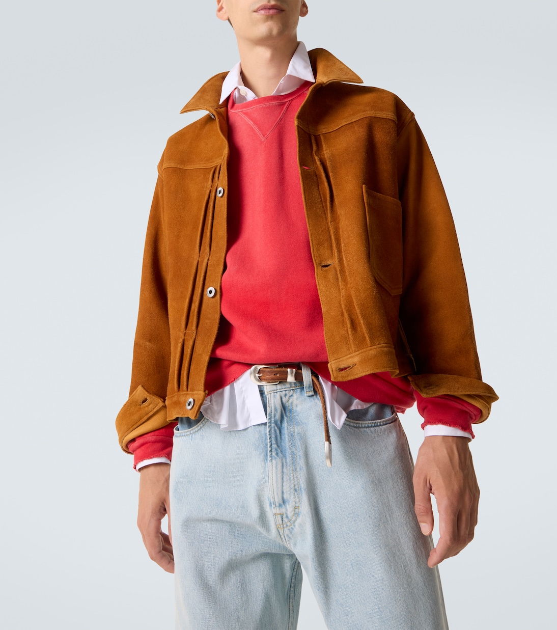 Vintage No.213 suede jacket | A.Presse