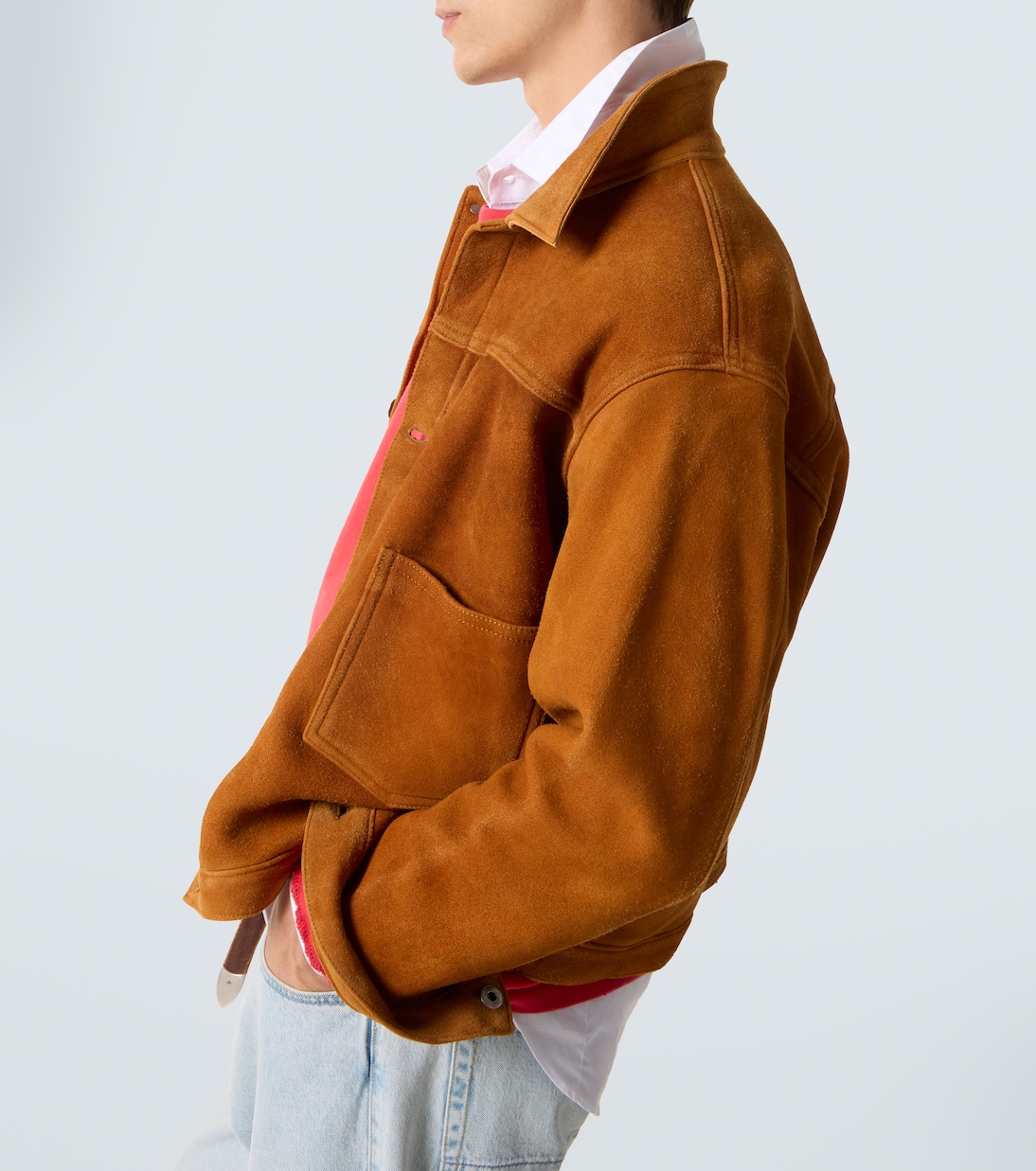 Vintage No.213 suede jacket | A.Presse