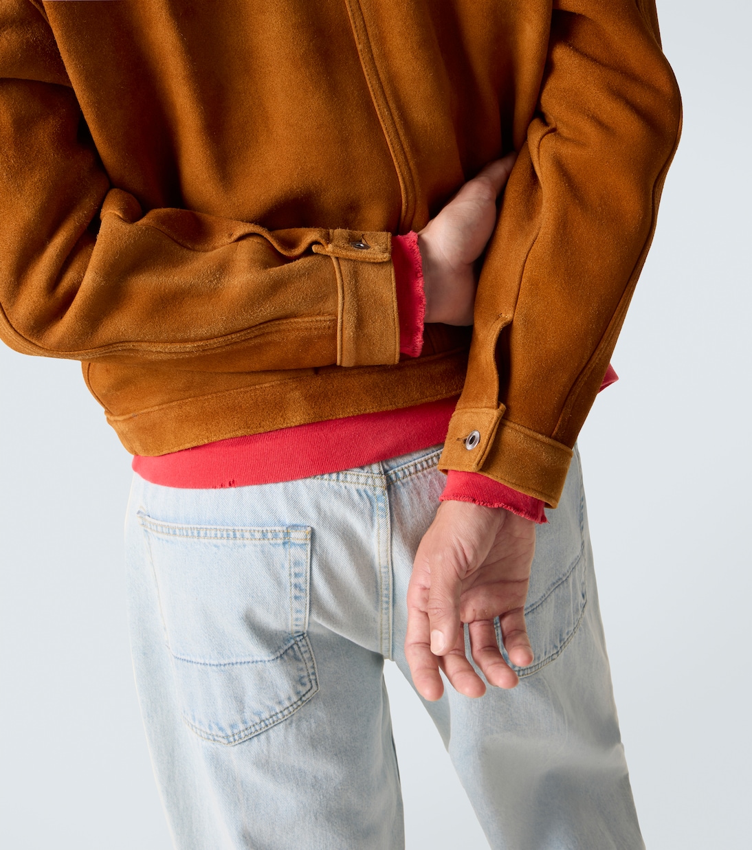 Vintage No.213 suede jacket | A.Presse