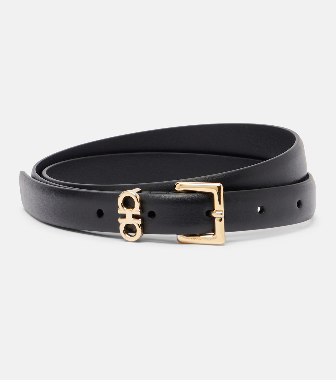 Gancini leather belt | Ferragamo
