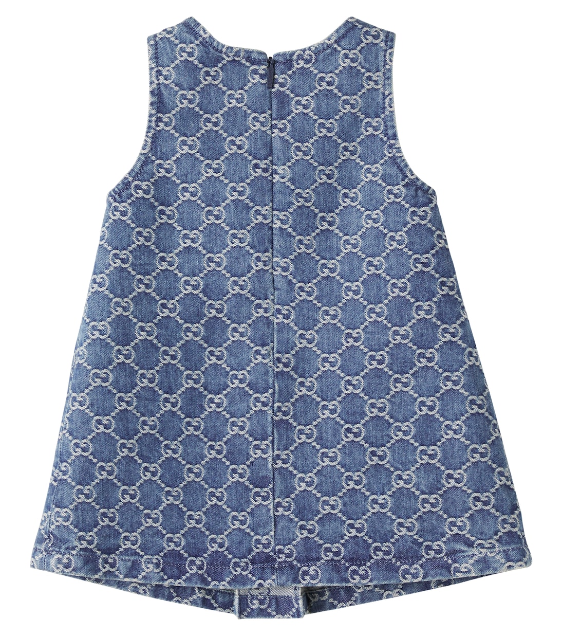 Bebé - vestido de denim con GG en jacquard | Gucci Kids