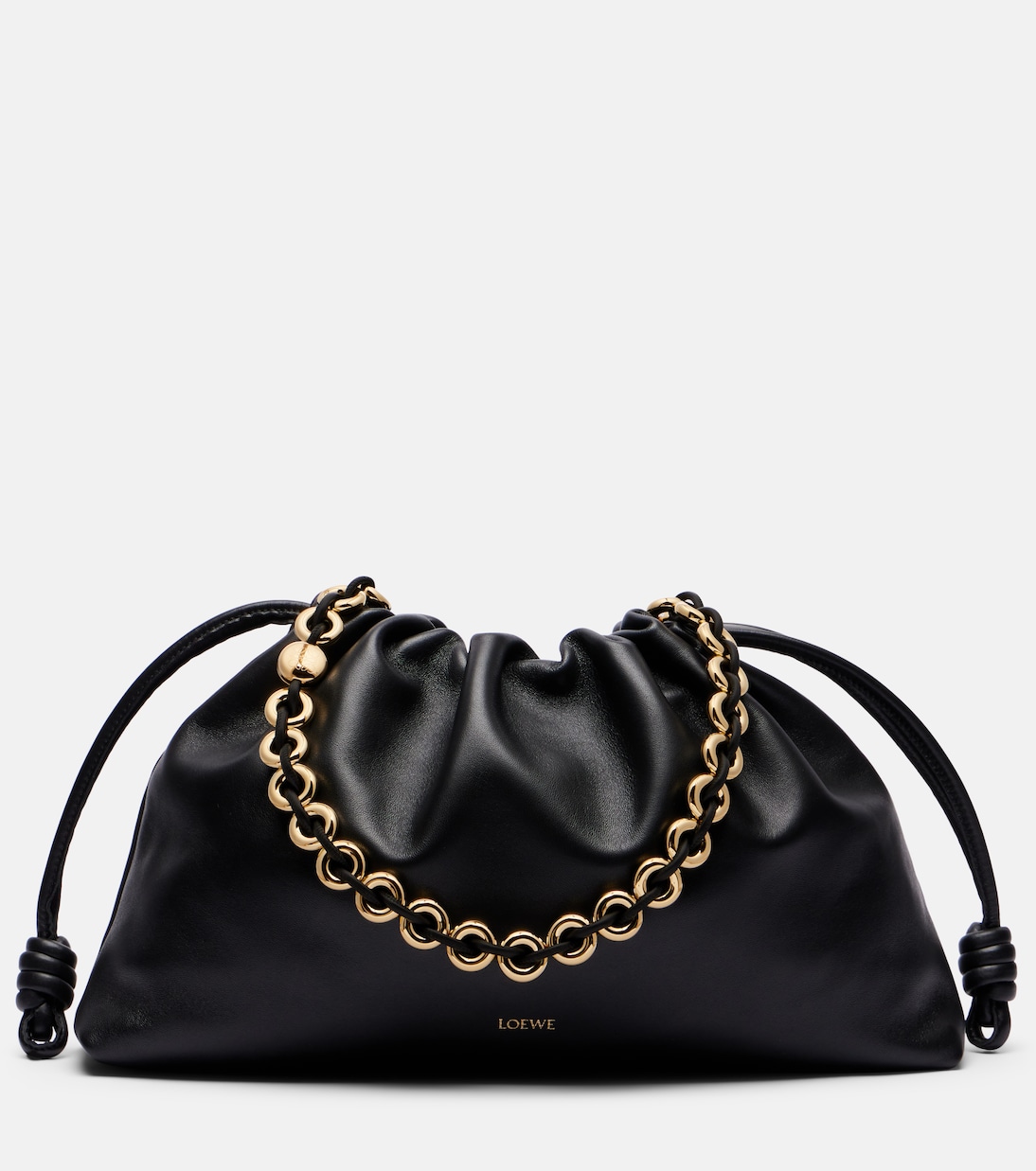 Schultertasche Flamenco Large aus Leder | Loewe