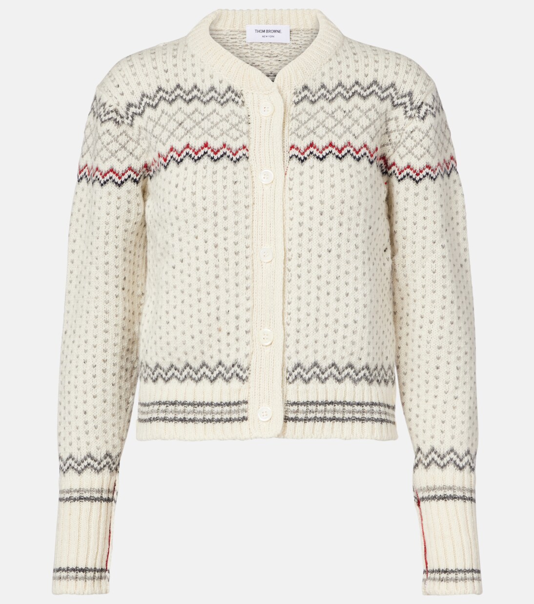 Cardigan aus Wolle und Mohair | Thom Browne