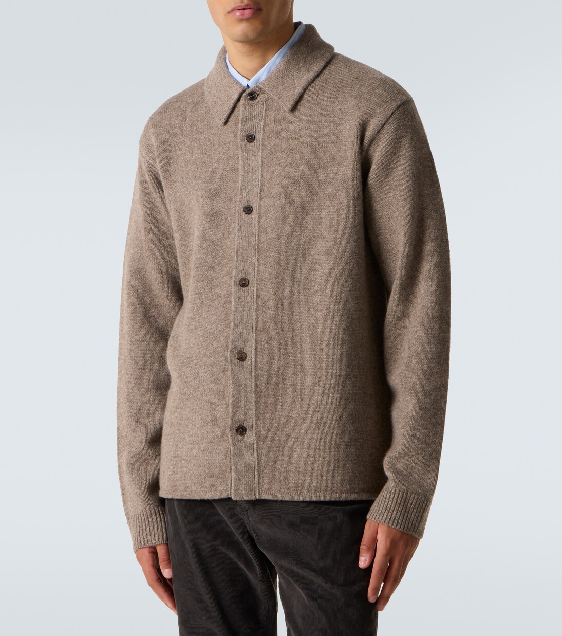 Yak and wool cardigan | Frame