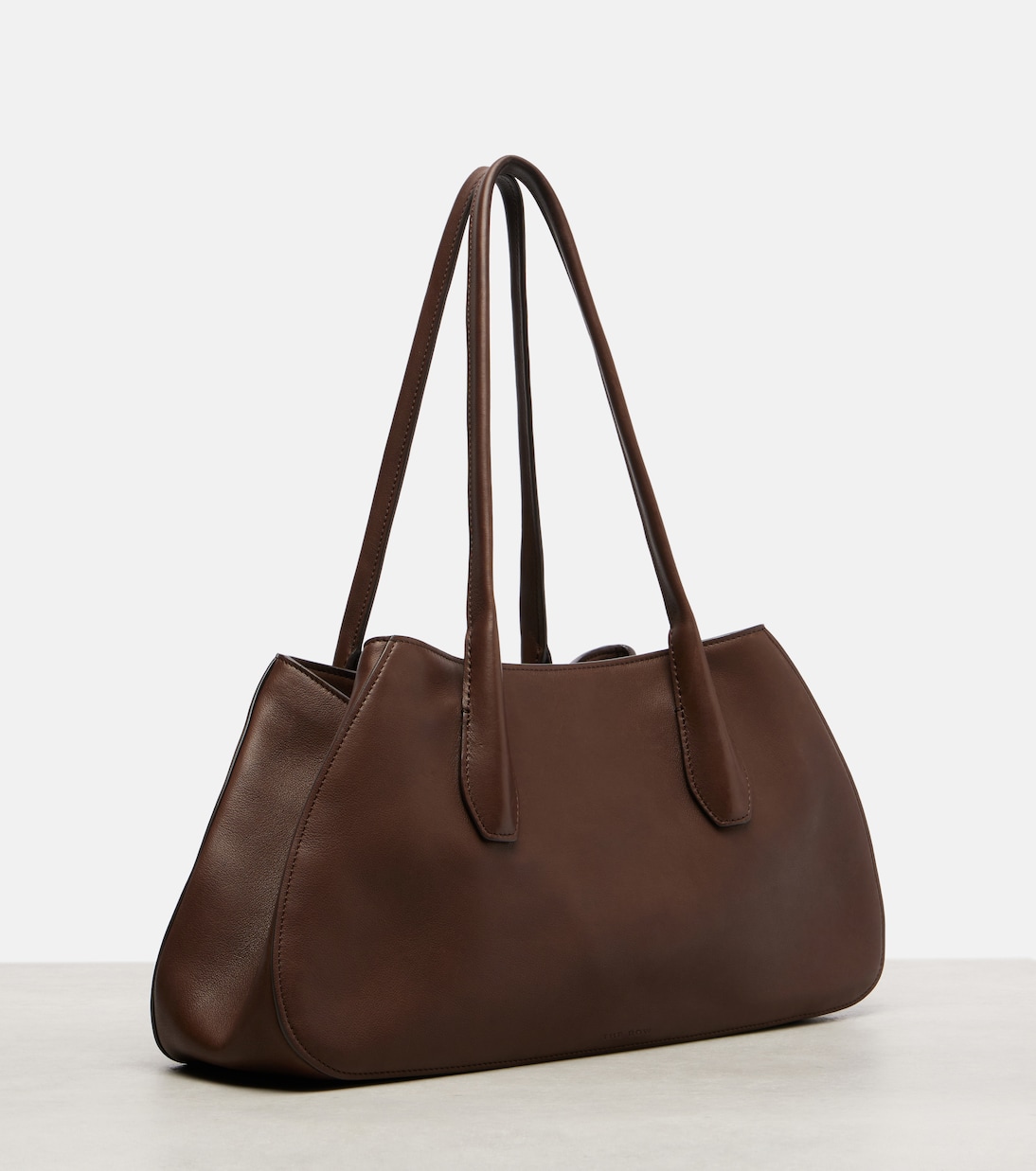 Alger Medium leather shoulder bag | The Row