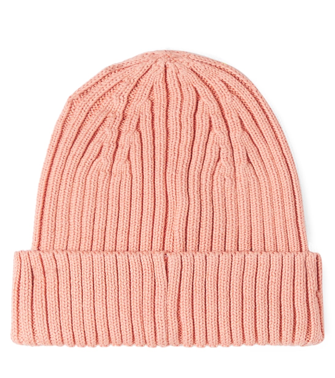 Ribbed-knit cotton beanie  | Mini Rodini