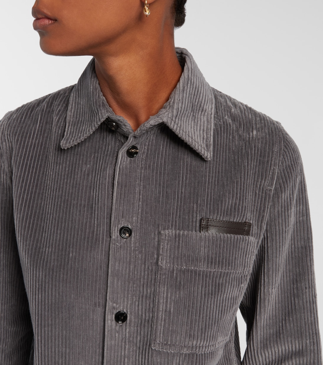 Cotton corduroy shirt | Bottega Veneta