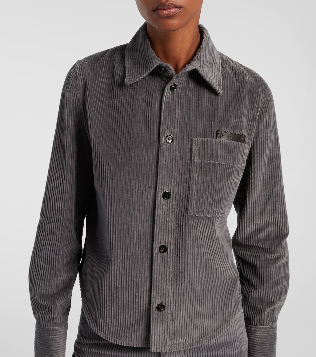 Cotton corduroy shirt | Bottega Veneta