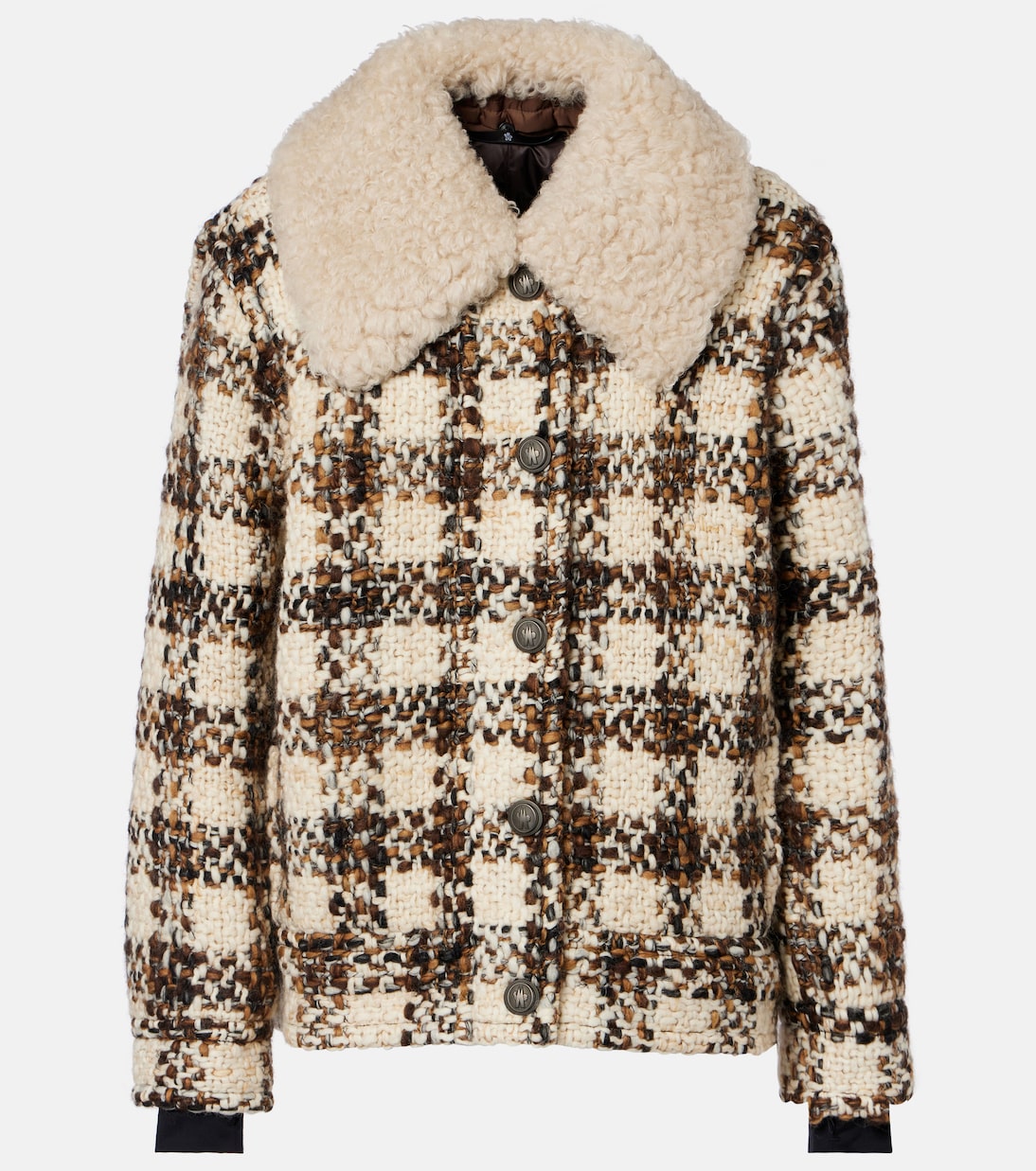 Daunenjacke Camlez aus Wolle mit Shearling | Moncler Grenoble
