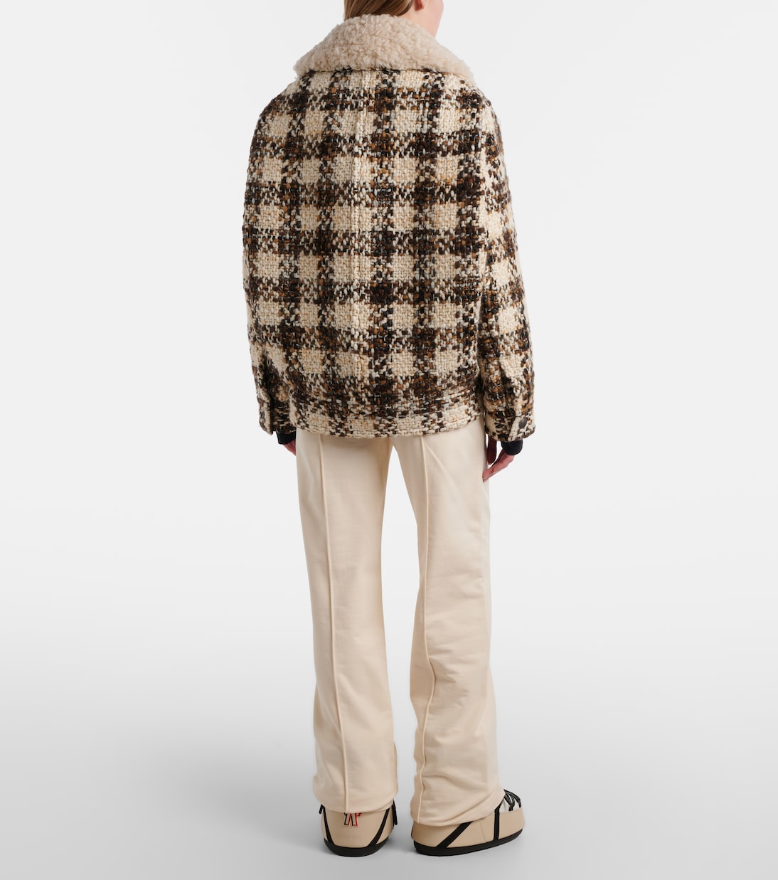 Daunenjacke Camlez aus Wolle mit Shearling | Moncler Grenoble