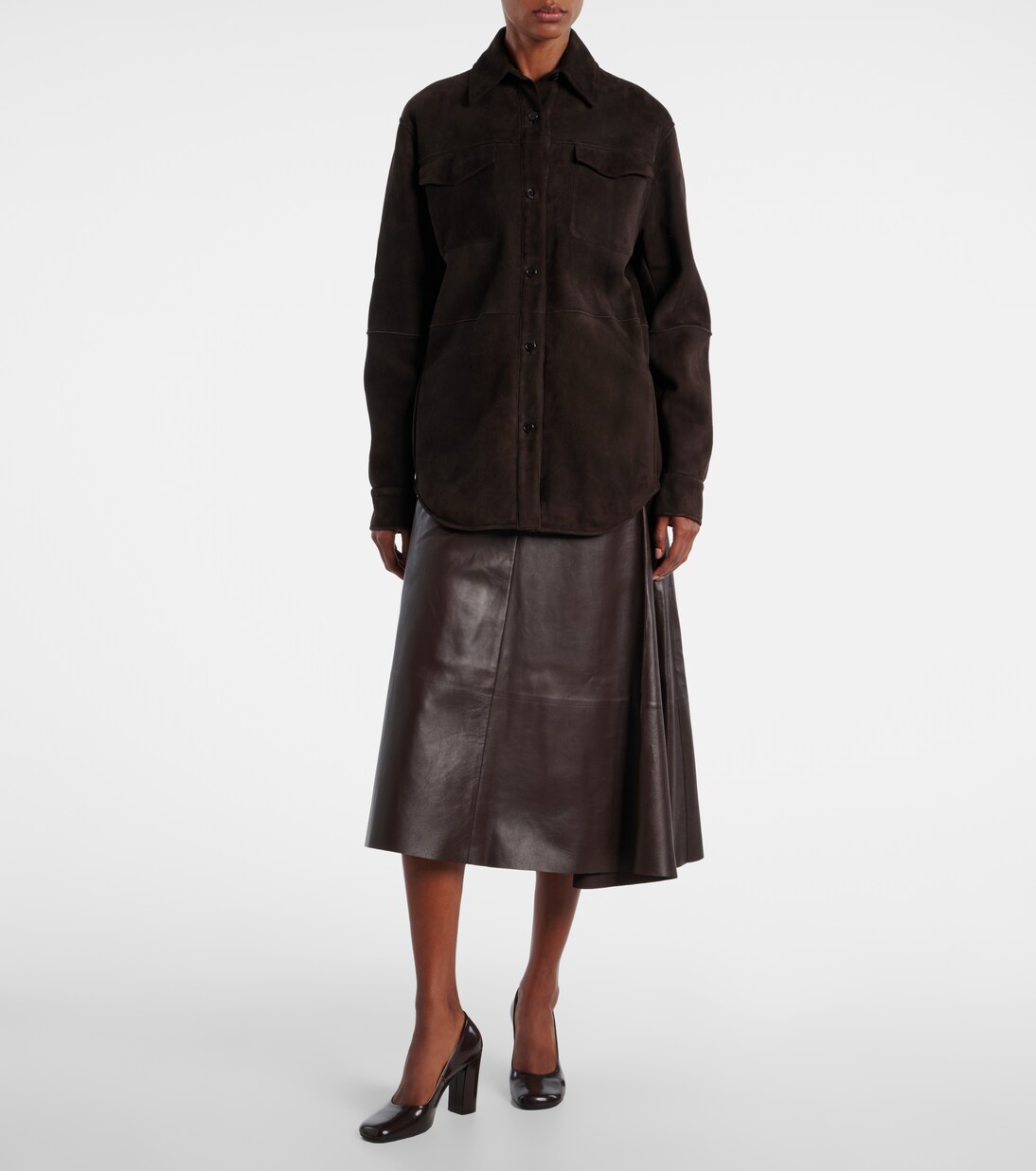 Pumps Penelope aus Leder | The Row