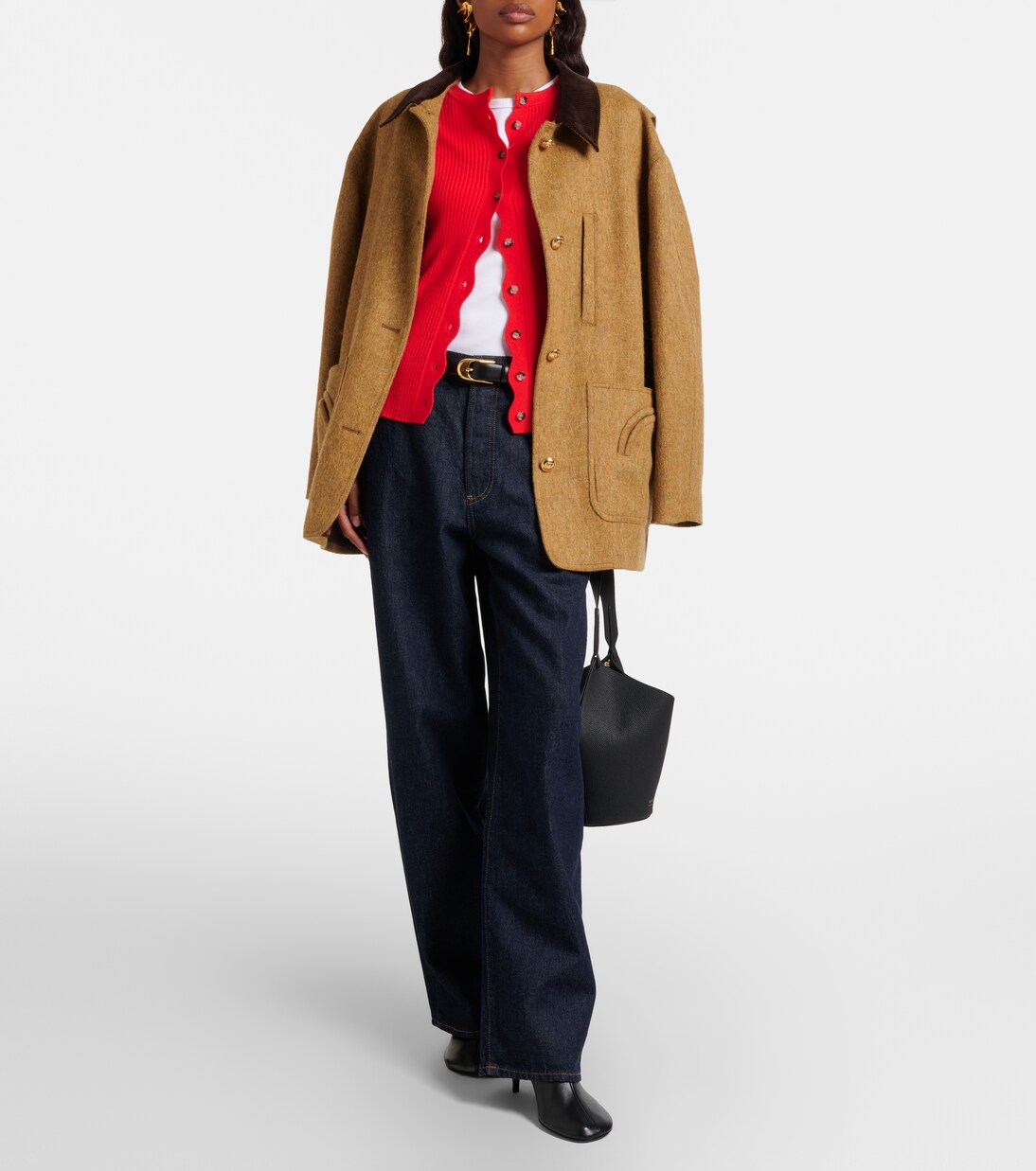 x Amelia Gray Detour barrel-leg jeans | Frame