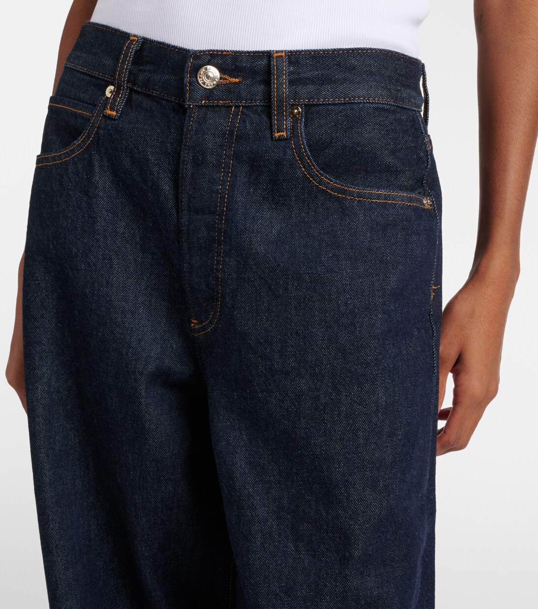 x Amelia Gray Detour barrel-leg jeans | Frame