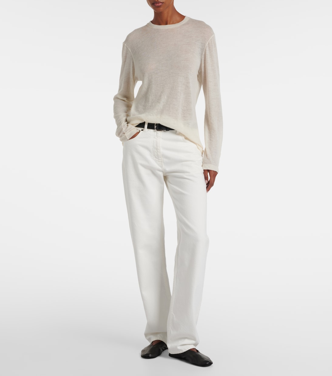 Amia cashmere sweater | The Row