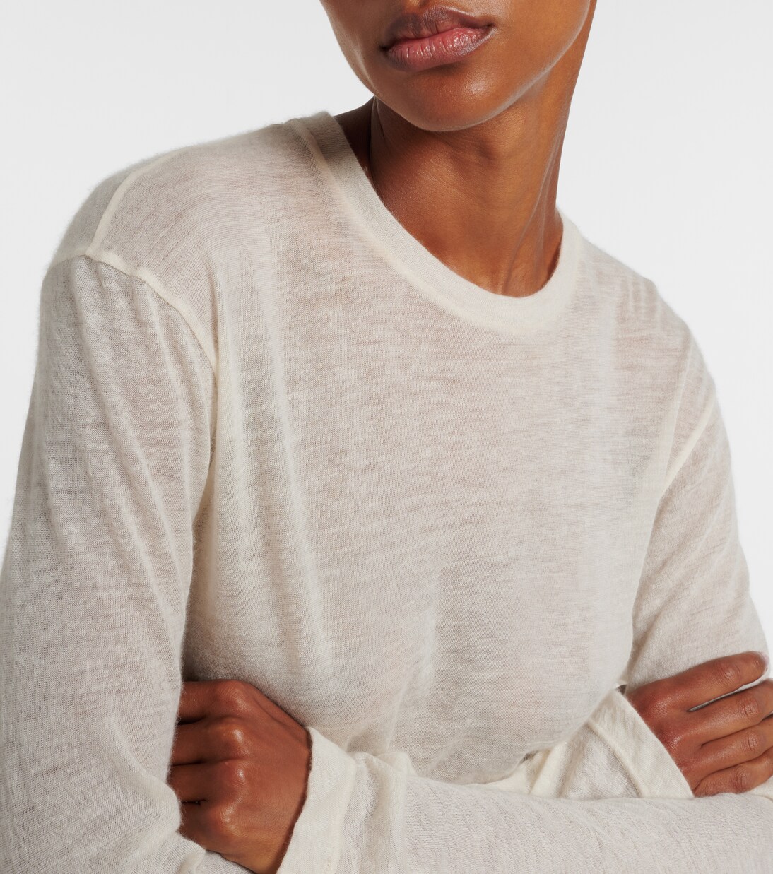 Amia cashmere sweater | The Row