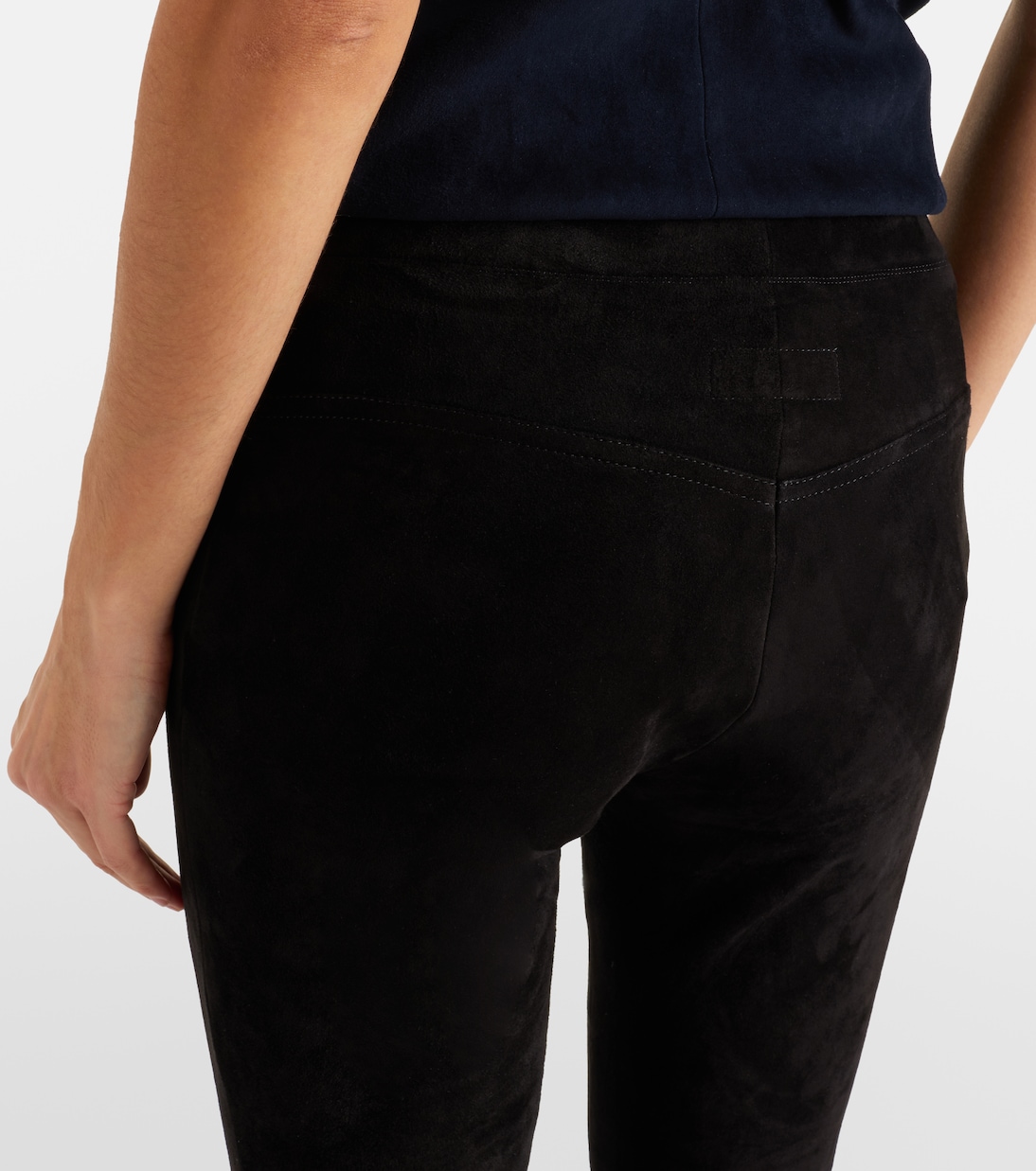 JP Long suede flared pants | Stouls