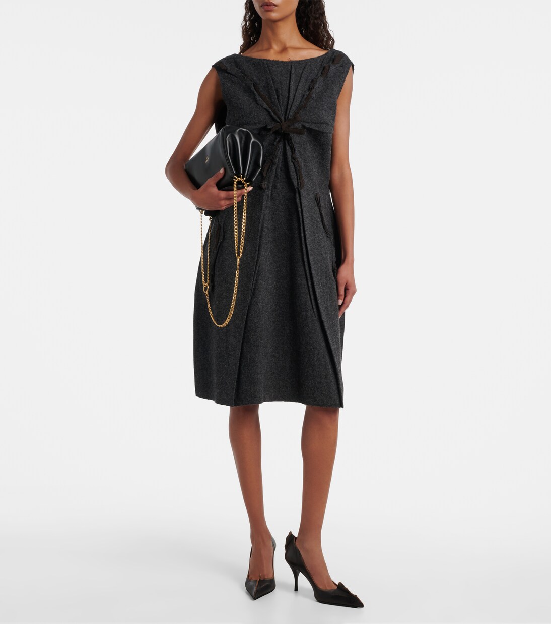 Minikleid aus Schurwolle | Prada