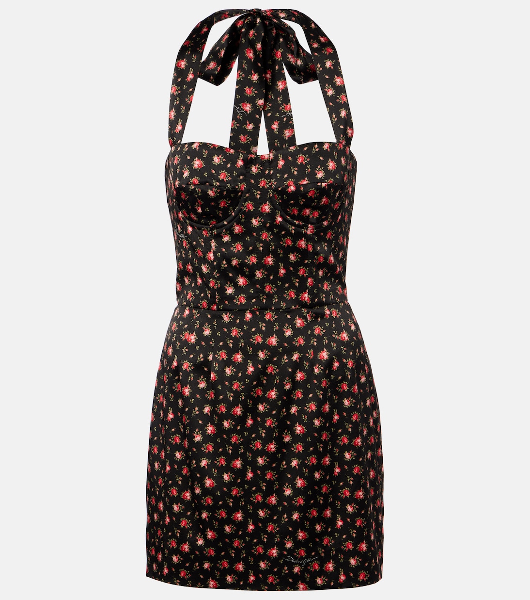 Minikleid aus Satin | Dolce&Gabbana